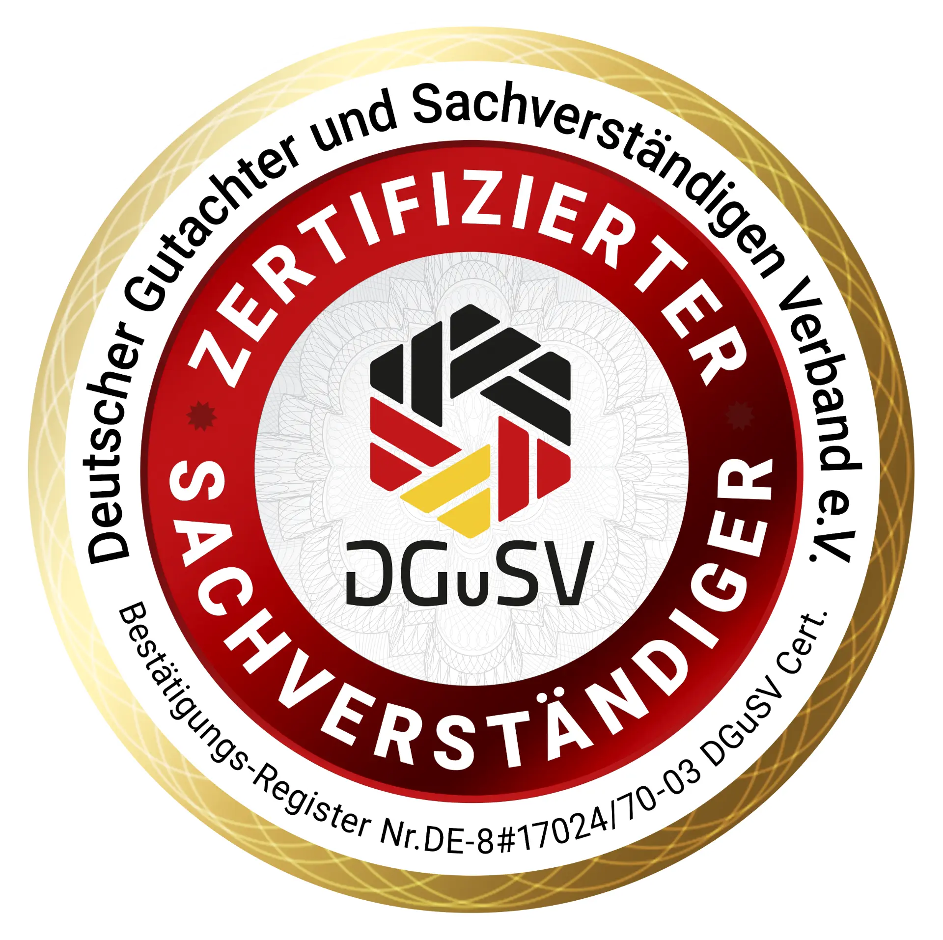 Zertifizierter Gutachter und Sachverständigen Verband e.V. – Bestätigungs-Register DGuSV